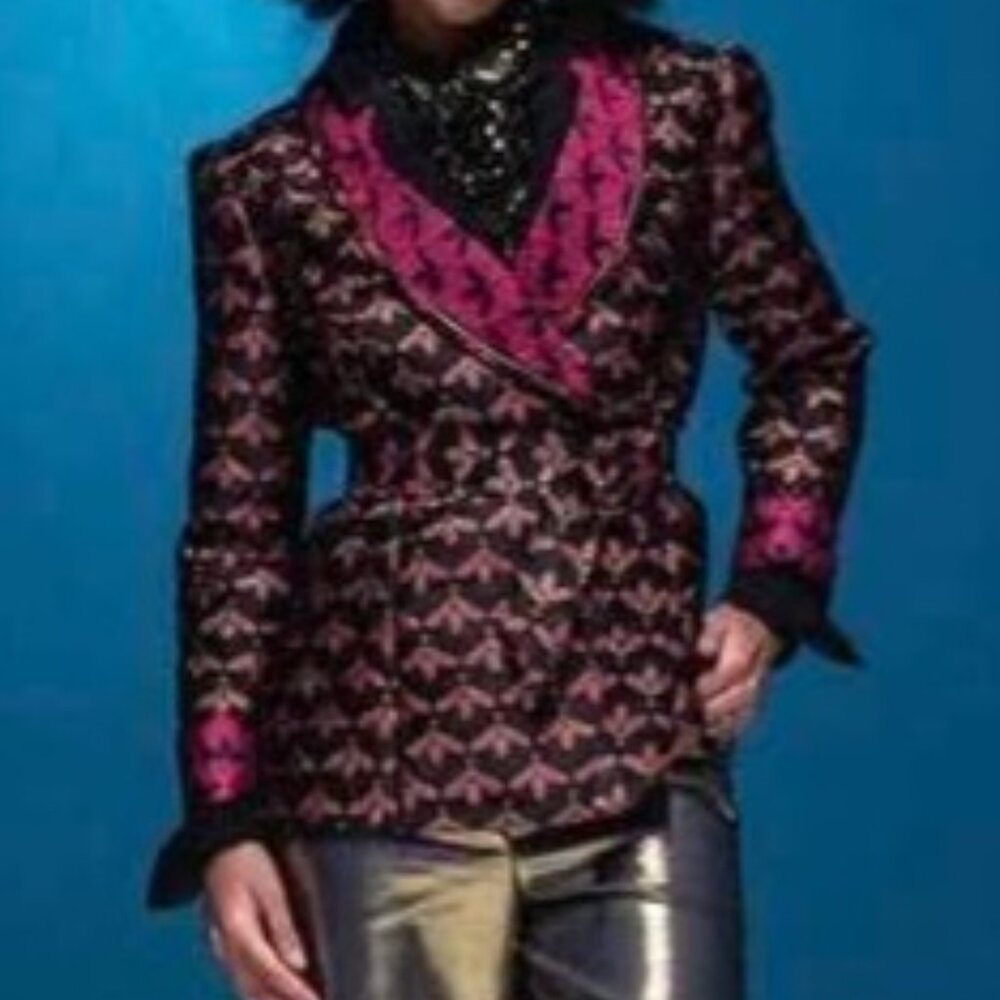 Jacquard Blazer - image 2